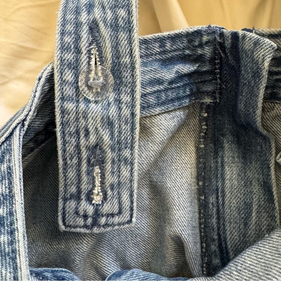 Aritzia Denim Forum denim wrap dress size 2 NWT - Picture 7 of 8